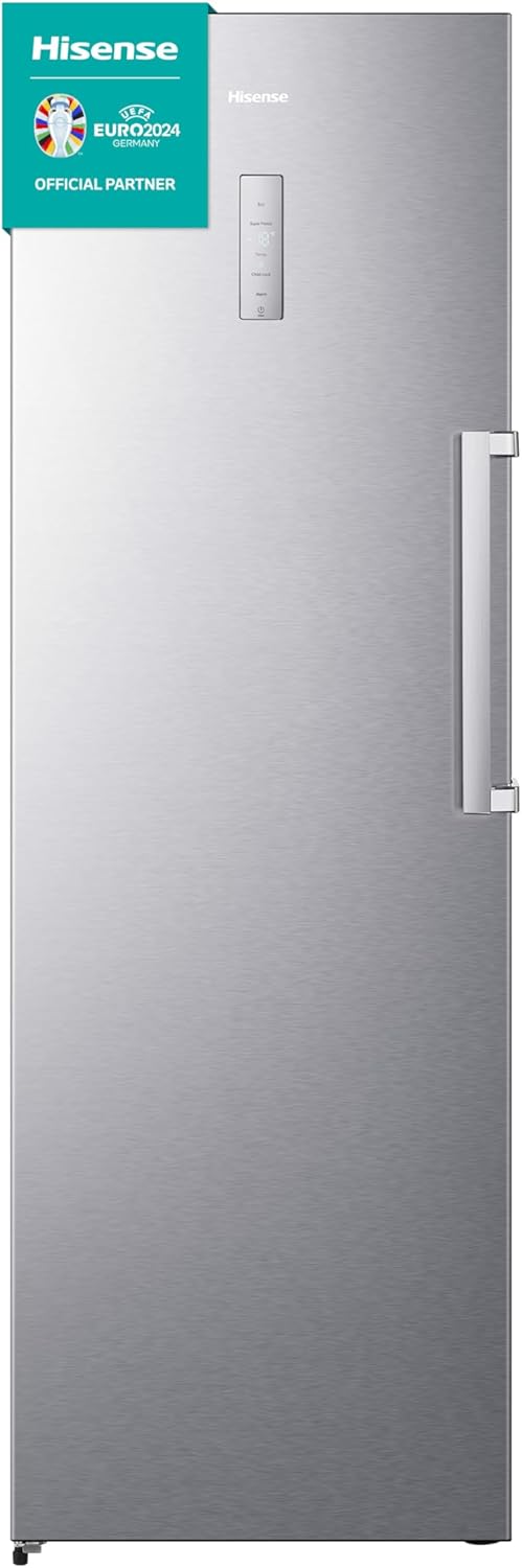 Hisense FV191N4AW2 Gefrierschrank/ TotalNoFrost/ SuperFreeze/ Türalarm/ Multiflow 360°/ BigBox/ 143,4 cm/ Gefrierteil 147 l/ 41 dB/ 205 kWh/Wei