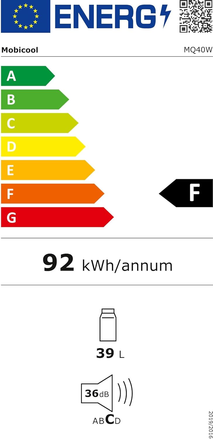 MOBICOOL MQ40W Kühlbox mit Rollen | Elektrisch | 39 L | 12V, 230V | für Auto, Boot, Reisemobil und Steckdose