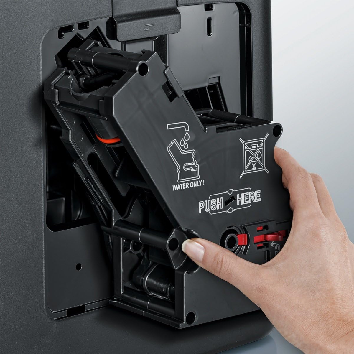 SIEMENS Kaffeevollautomat EQ6 plus s700 TE657503DE, für viele Kaffeespezialitäten, Milch-Aufschäumdüse, Keramikmahlwerk, Doppeltassenfunktion, Antikalk, automatische Dampfreinigung, 1500 W, edelstahl