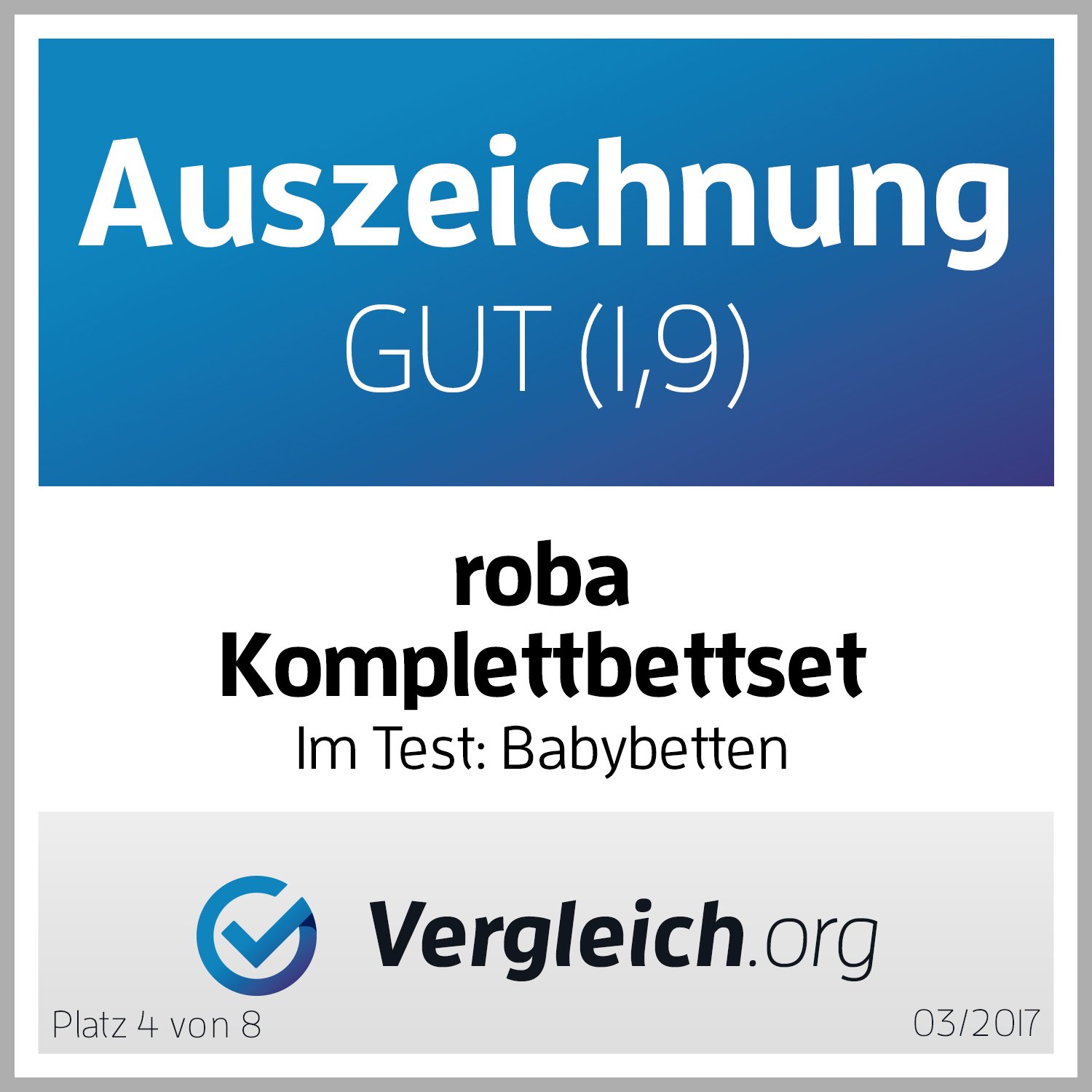 roba Babybett Set Adam & Eule - 70 x 140 cm - Mitwachsendes Kinderbett mit Bettwäsche, Himmel, Matratze - Höhenverstellbar - zu Juniorbett umbaubar - Holz weiß