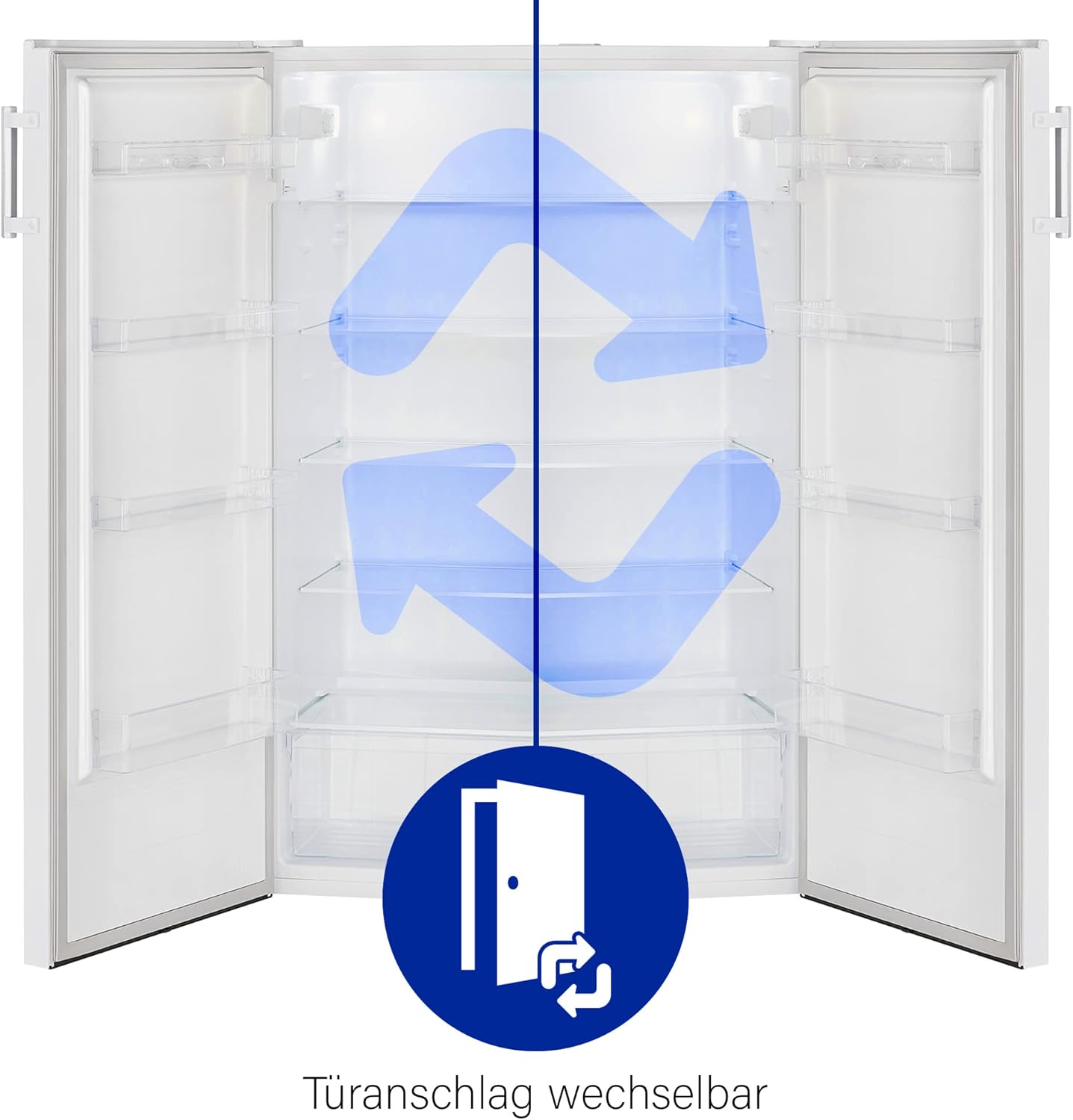 Bomann VS 7316 Full Room Fridge, White