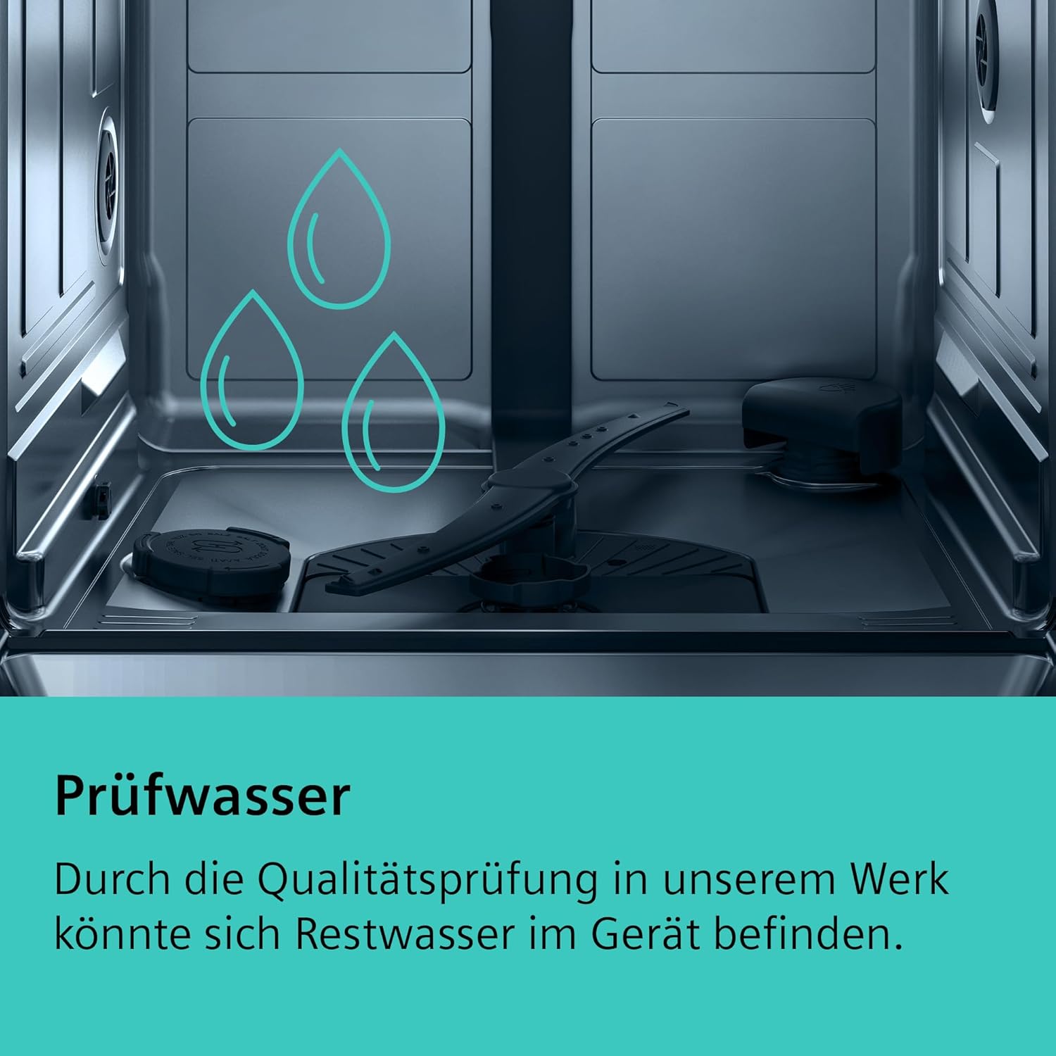 Siemens SN43ES14VE, iQ300 Smarter Geschirrspüler, Unterbau-Spülmaschine mit Besteckschublade, 60 cm, automatische Türöffnung dank autoOpen dry, besonders leise mit iQdrive-Motor, aquaStop, Edelstahl