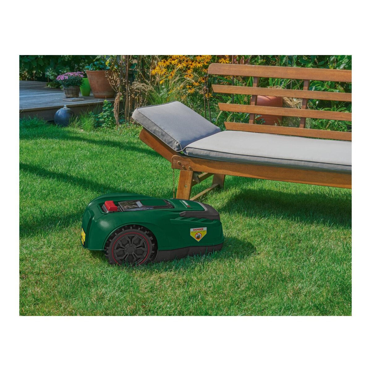 PARKSIDE® 20 V Mähroboter »Smart PAMRS 1000 A1«, mit Akku und Ladestation - B-Ware sehr gut