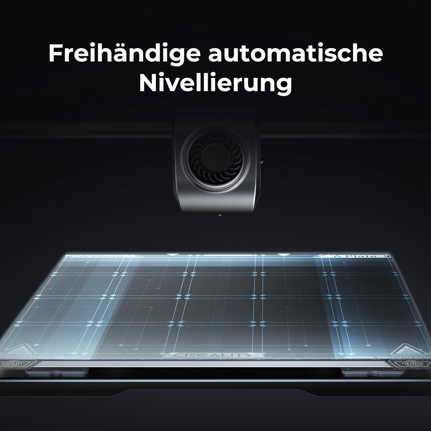 Creality K2 Plus Combo 3D-Drucker, 16-Farben Multimaterial-Druck, 350³mm XXL-Bauraum, Servo-Direktantrieb, Dual-KI-Kameras, Ultra-Leise <45dB, Aktive Heizkammer, RFID/WLAN (Industrie 4.0)