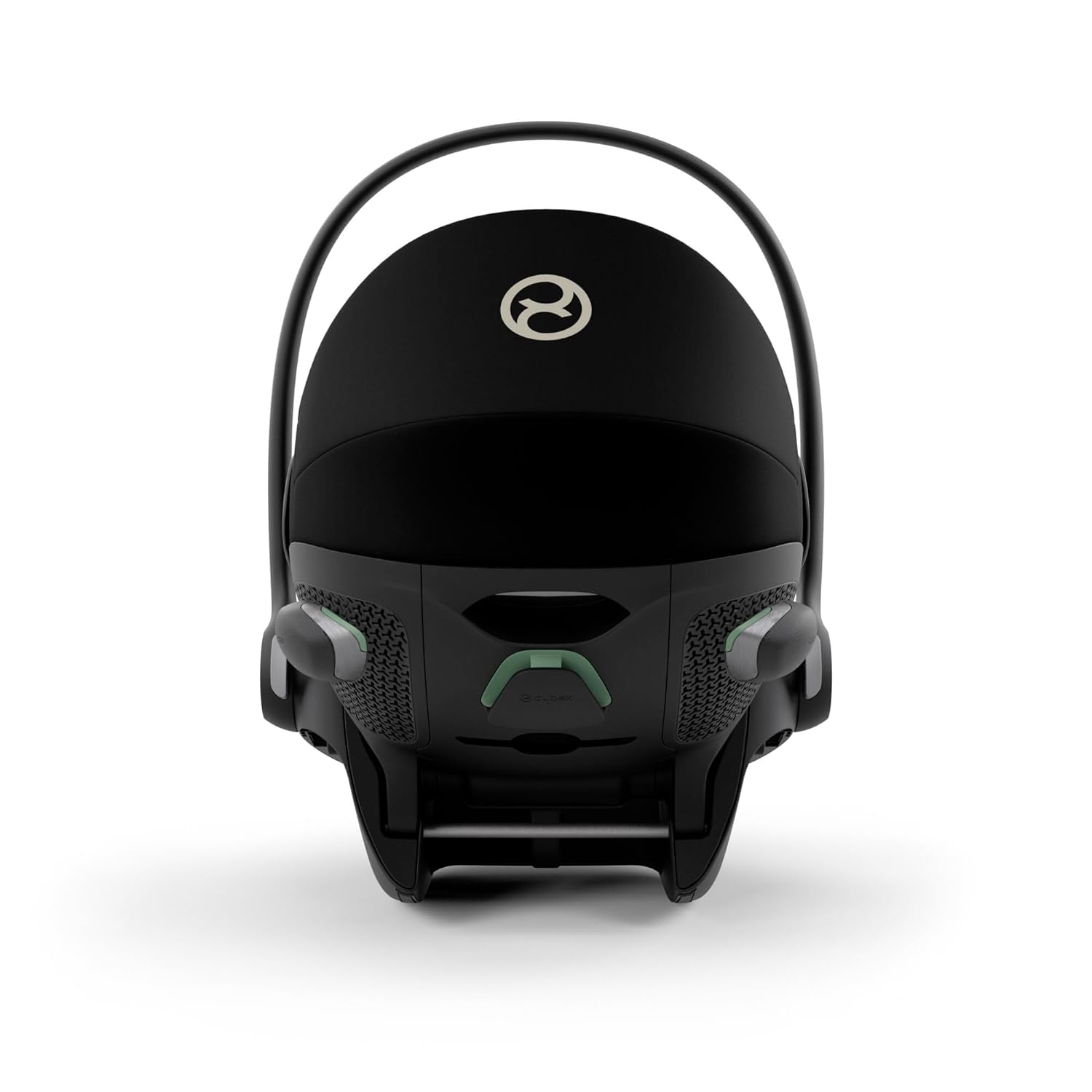 Cybex Gold Kinderwagen Beezy mit One-Pull Harness, Ab Geburt bis ca. 4 Jahre (max. 22 kg), Kompakt und ergonomisch, Magic Black (Schwarz mit schwarzem Rahmen)