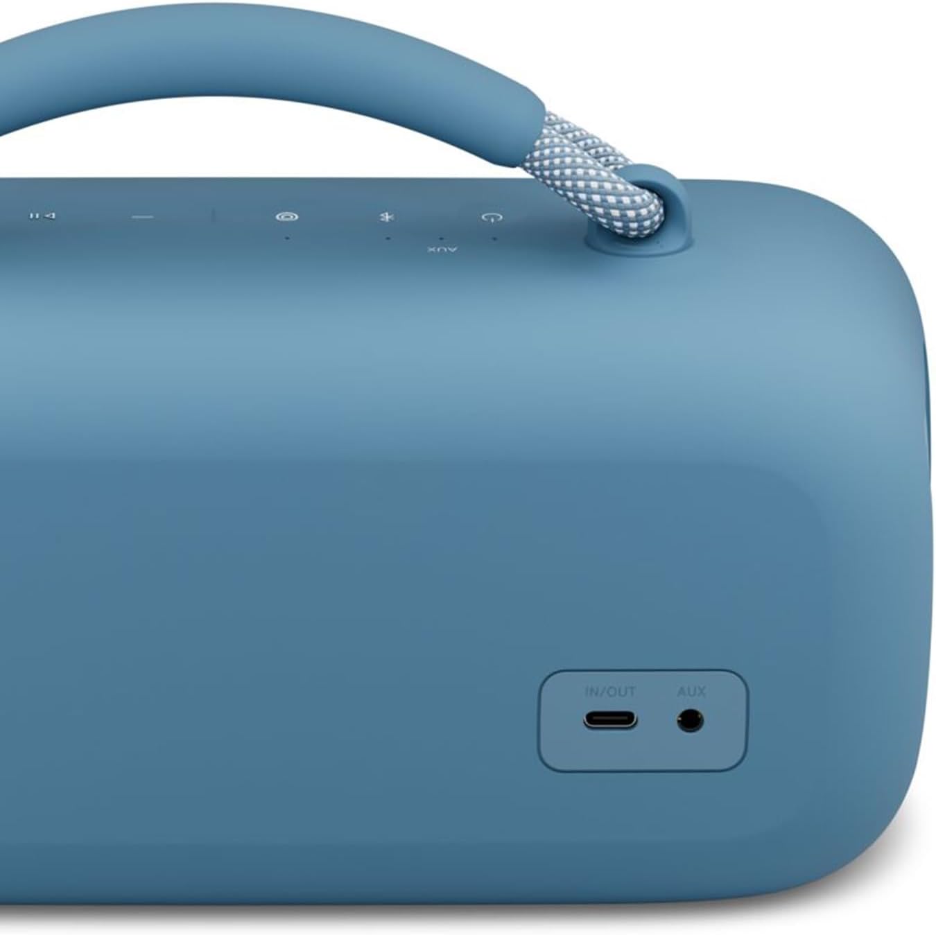 Bose Tragbarer SoundLink Max Lautsprecher, großer, wasserdichter Bluetooth-Lautsprecher, bis zu 20 Stunden Akkulaufzeit, USB-C, integrierter 3,5 mm AUX-Eingang, Schwarz