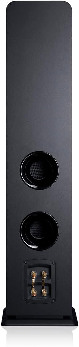 Teufel Ultima 40 Stereo Lautsprecher - HiFi Standlautsprecher Paar der Spitzenklasse, Phase-Plug Hochtöner, 3-Wege System, Doppelrohr-Bassreflex, Musik, Filmton, Games - schwarz