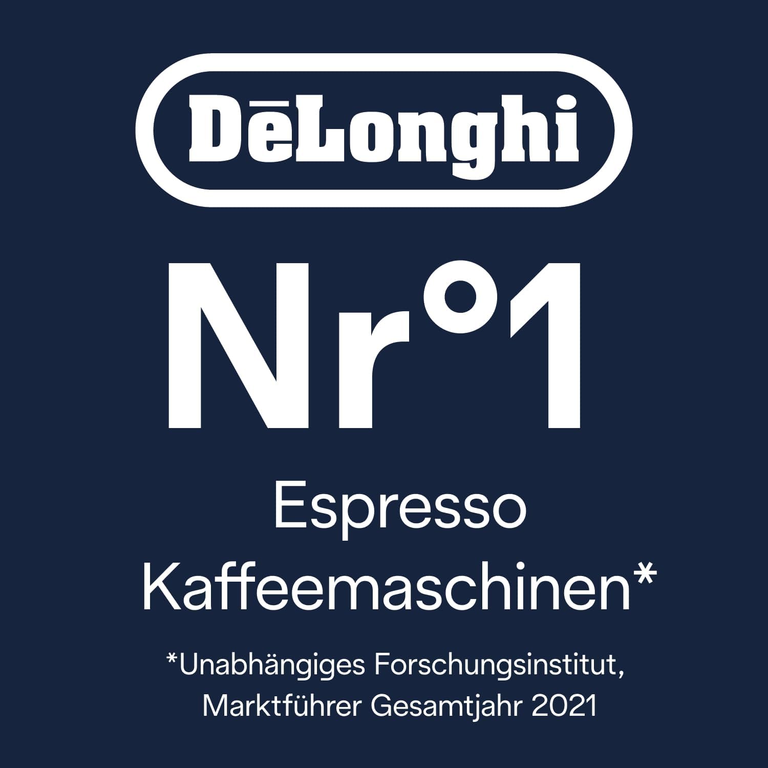 De'Longhi Eletta Evo ECAM 46.860.B Kaffeevollautomat mit LatteCrema Milchsystem, Cappuccino und Espresso auf Knopfdruck, LCD Display und Sensor-Touch-Tasten, schwarz