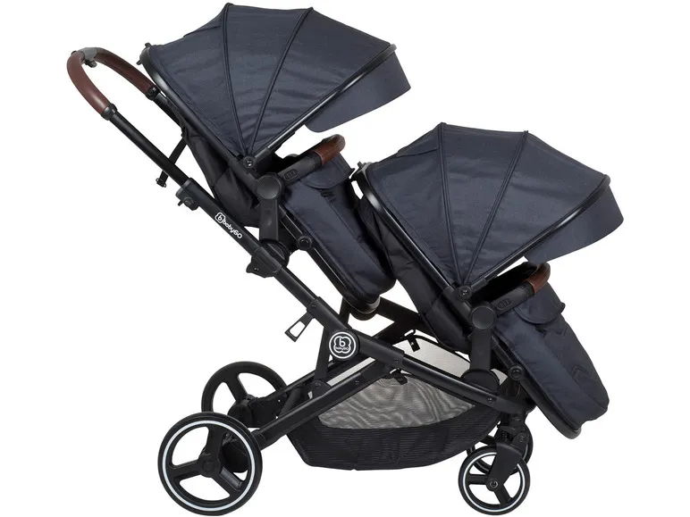 Geschwister-Kinderwagen »Twiner«, mit Babywannen und Sportsitzen
