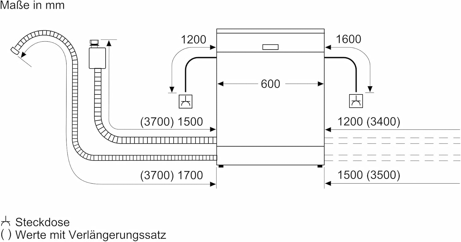 Bosch Hausgerte SMV6ZCX49E Serie 6  er Geschirrspüler Vollintegriert, Besteckschublade, Silence Programm besonders leise, PerfectDry mit Zeolith trocknet sogar Kunststoff