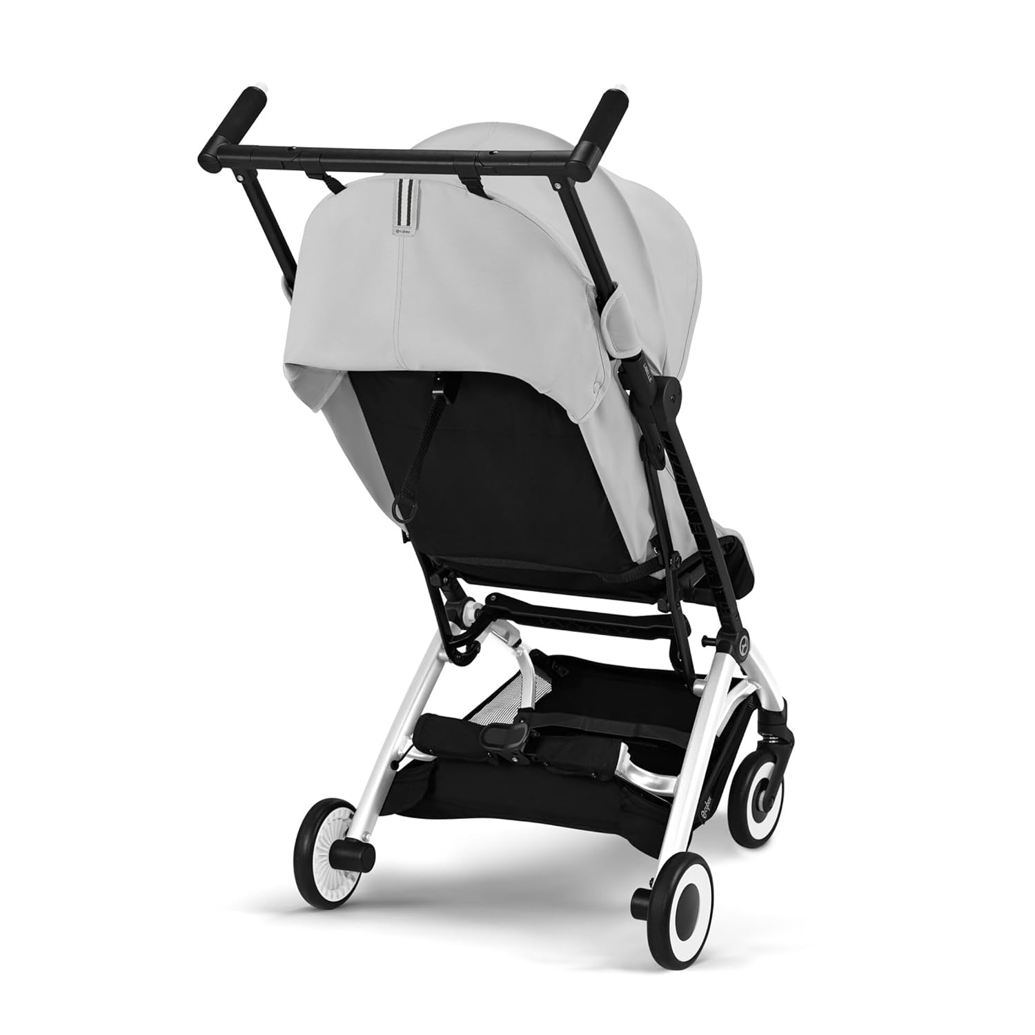 CYBEX Gold Kinderwagen Libelle mit One-Pull Harness, Von ca. 6 Monaten bis ca. 4 Jahre (max. 22 kg), Ultraleicht (nur 6 kg), Almond Beige (Beige mit taupefarbenem Rahmen)