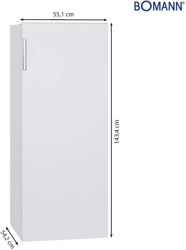 Bomann VS 7316 Full Room Fridge, White