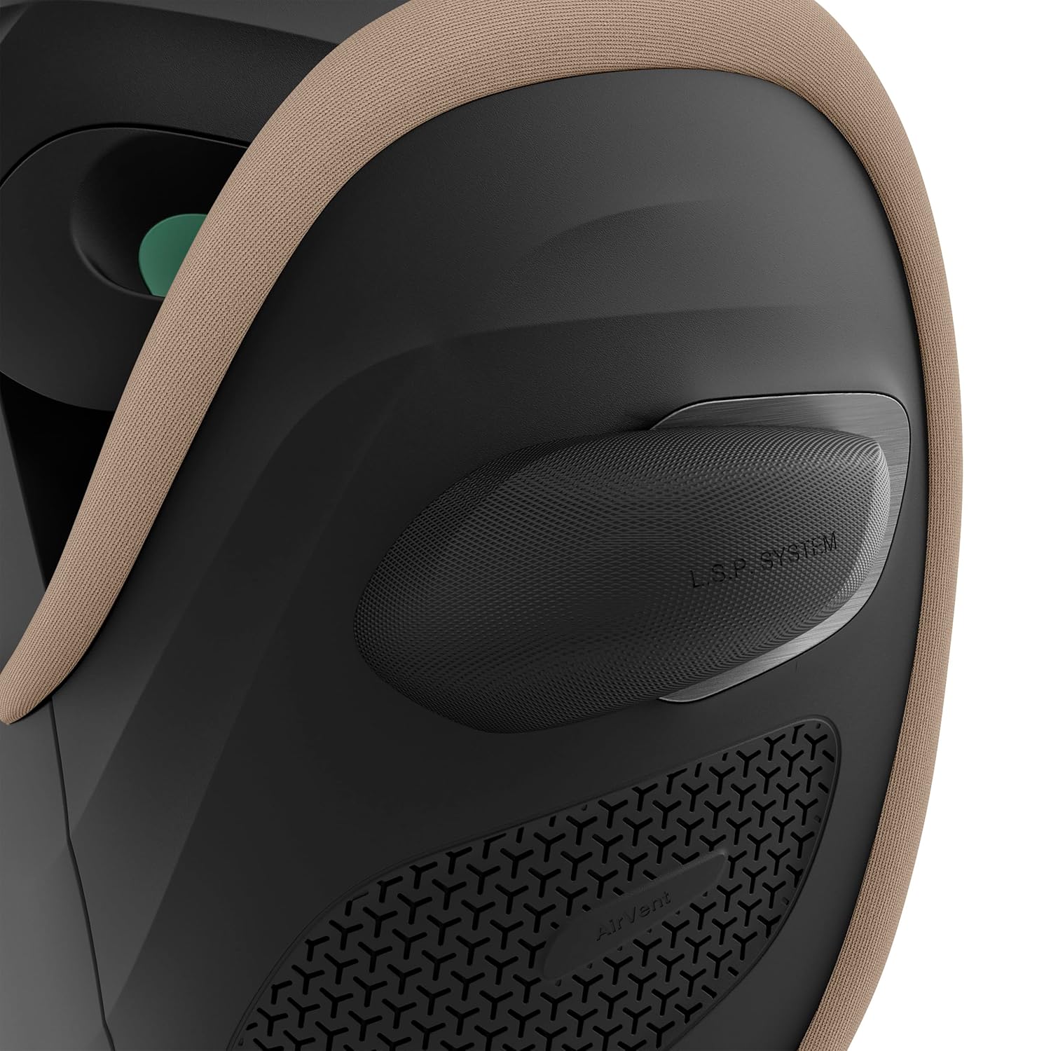 CYBEX Gold Kinder-Autositz Solution G i-Fix, Für Autos mit und ohne ISOFIX, Ab ca. 3 bis 12 Jahre (100 - 150 cm), Ab ca. 15 bis 50 kg, Lava Grey