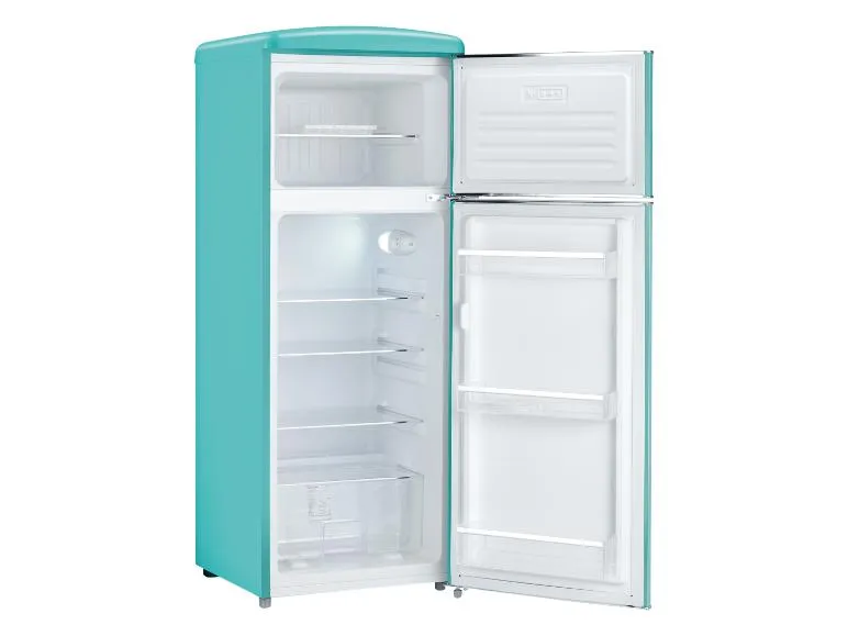 Kühl-/Gefrierkombination, im stilechten Retro-Design