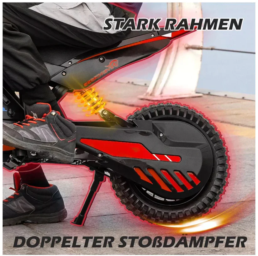 EVERCROSS EV12M Kinder-Elektromotorrad, 25 km/h, 15 km Reichweite