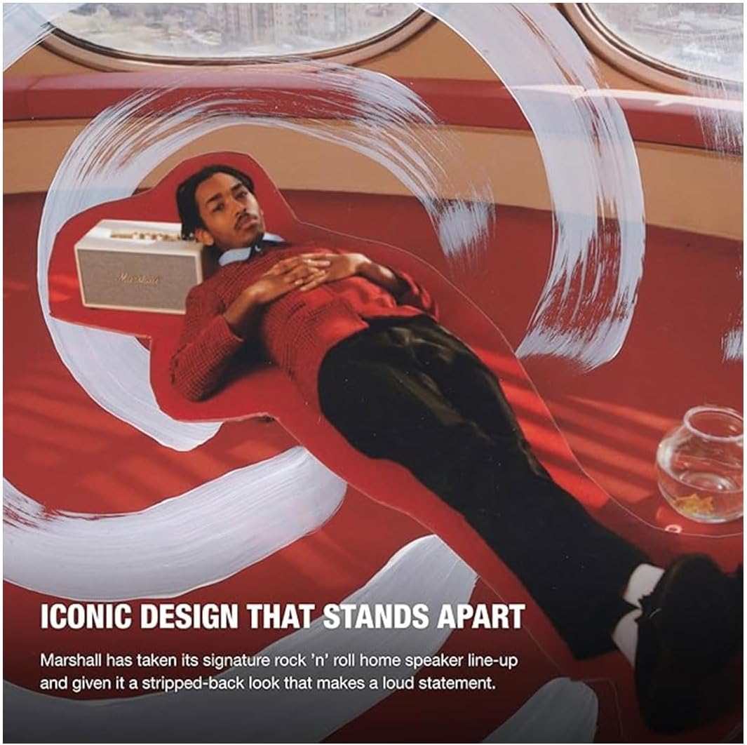 Marshall Stanmore III Bluetooth-Lautsprecher, Kabellos – Schwarz