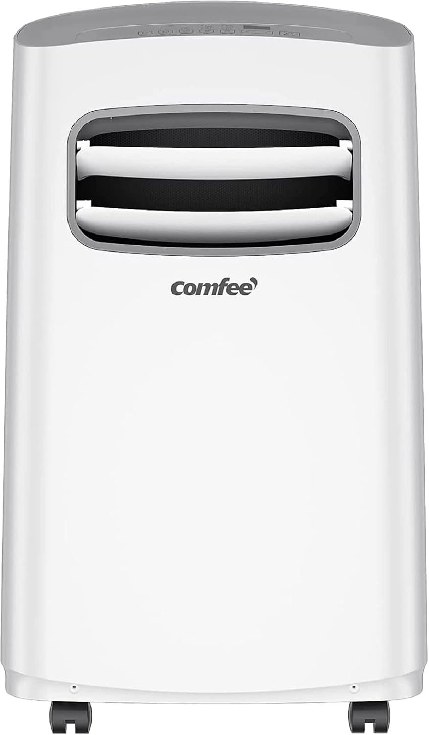 Comfee Mobiles Klimagerät Breezy Cool Pro 2.6,9000 BTU 2,6kW, Kühlen&Ventilieren&Entfeuchten,APP-Steuerung,Raumgröße bis 88m³(33㎡),Mobile Klimaanlage mit Abluftschlauch