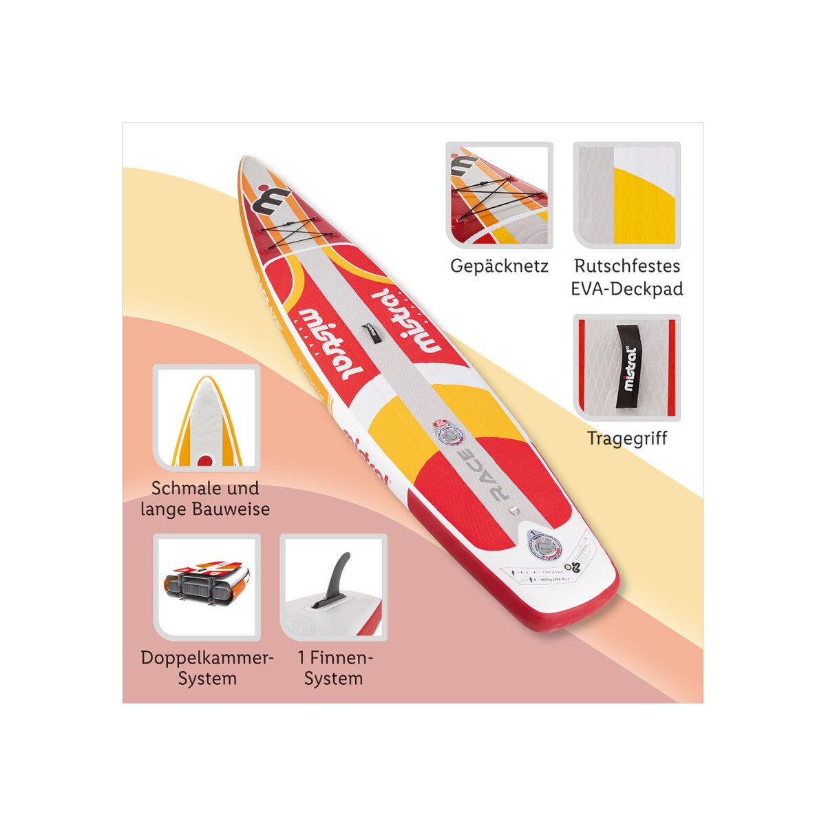Mistral SUP »Race 12'6