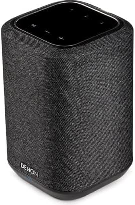 Denon Home 150 Multiroom-Lautsprecher, HiFi Lautsprecher mit HEOS Built-in, Alexa integriert, WLAN, Bluetooth, USB, AirPlay 2, Hi-Res Audio, schwarz