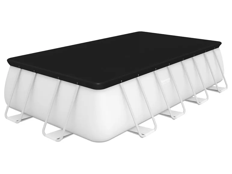 Power Steel™ Frame Pool Komplett-Set, eckig