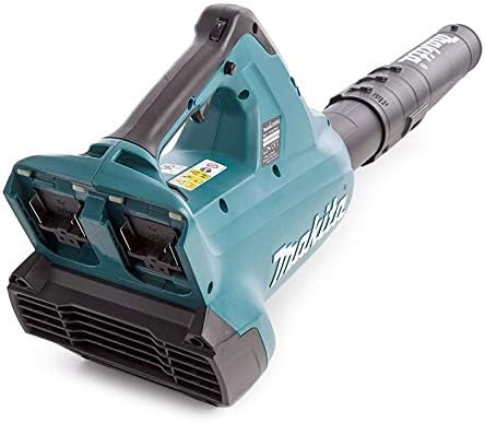 Makita DUB362PT2 Laubbläser, 36 V, 2 Lithium-Ionen-Akkus, 18 V, 5,0 Ah, +DC18RD-Ladegerät, grün