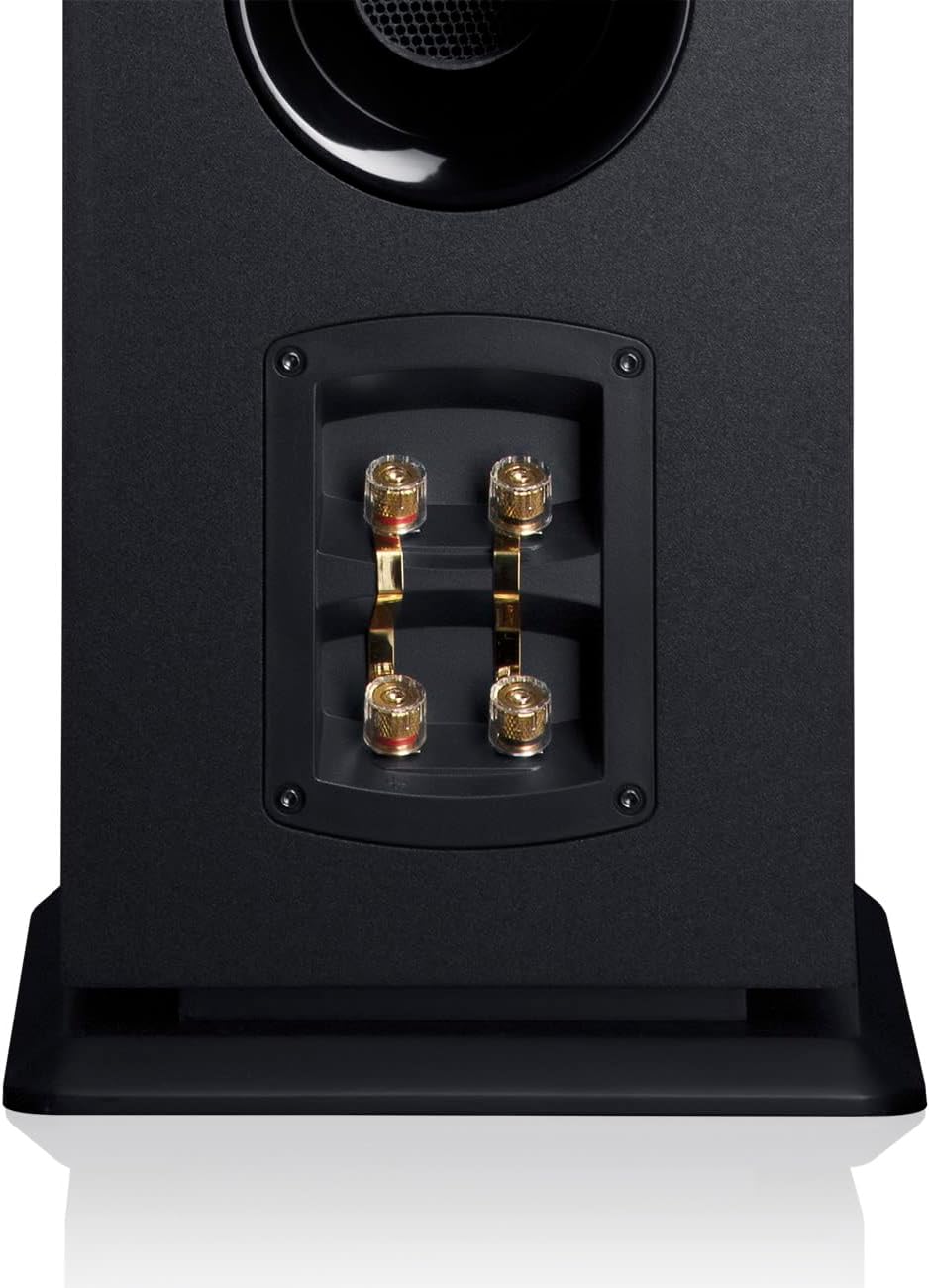 Teufel Ultima 40 Stereo Lautsprecher - HiFi Standlautsprecher Paar der Spitzenklasse, Phase-Plug Hochtöner, 3-Wege System, Doppelrohr-Bassreflex, Musik, Filmton, Games - schwarz