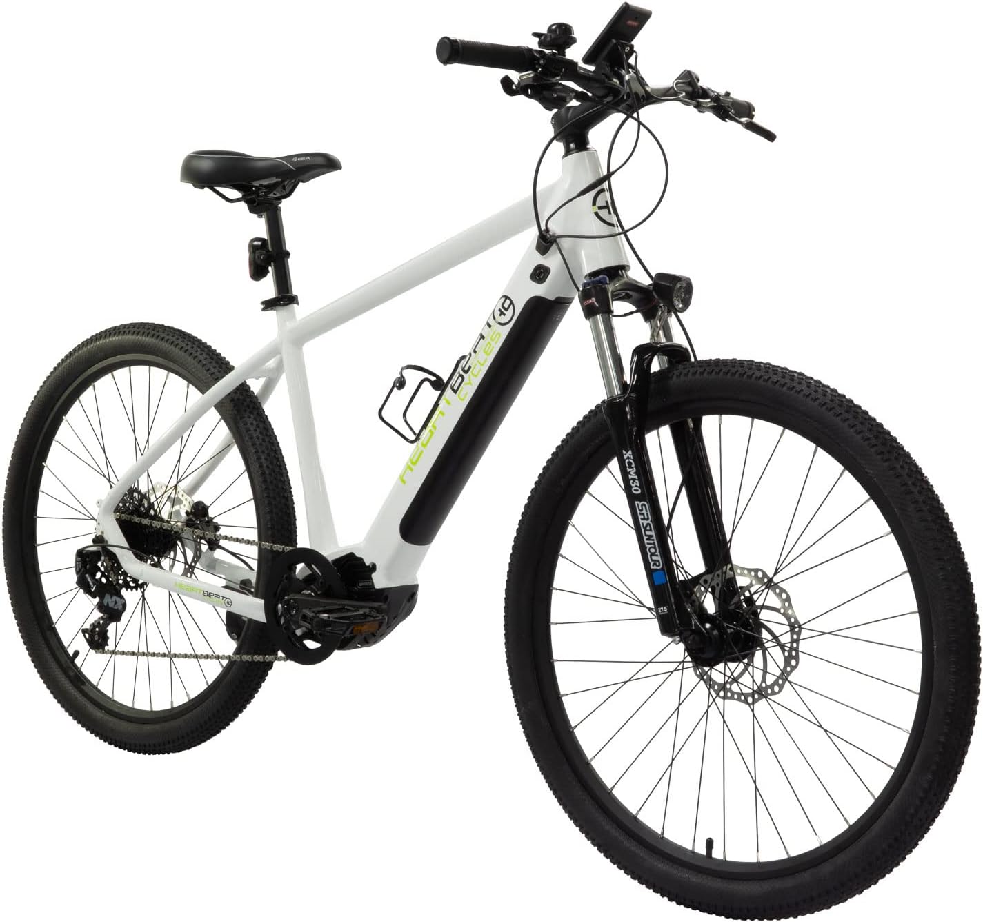 Highphoria Elektrofahrrad Erwachsene, 250W 25 km/h E-Bike mit Batterie, Starker Motor, Kettenschaltung, E-Mountainbike mit Hydraulische Federgabel Pedelec für Damen & Herren