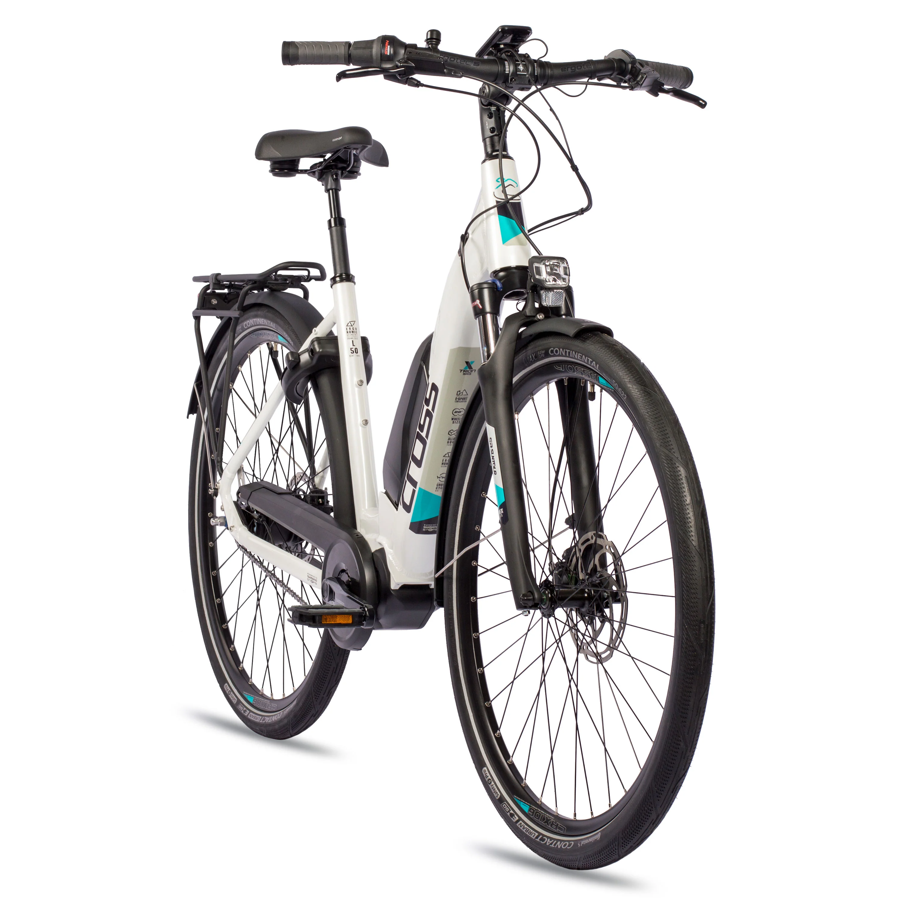 28 Zoll E-Bike City Fahrrad LS WAVE X-Tron SR3 SHIMANO STеPS E-5000 418Wh 5 GANG SHIMANO NEXUS INTER-