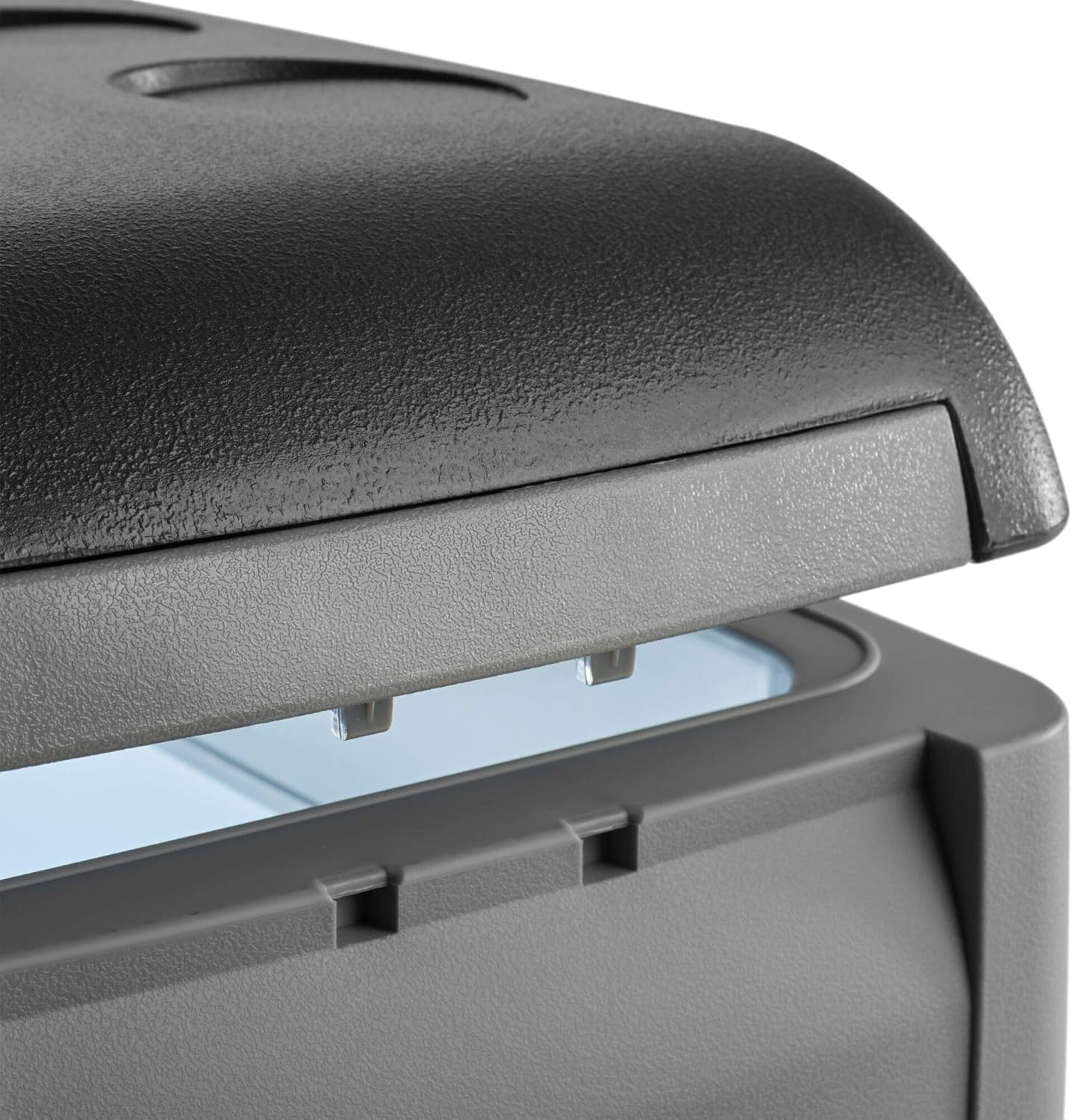 DOMETIC CoolFreeze CDF 36, tragbare elektrische Kompressor-Kühlbox/Gefrierbox, 31 Liter, 12/24 V für Auto, LKW oder Boot mit Batteriewächter, Grau