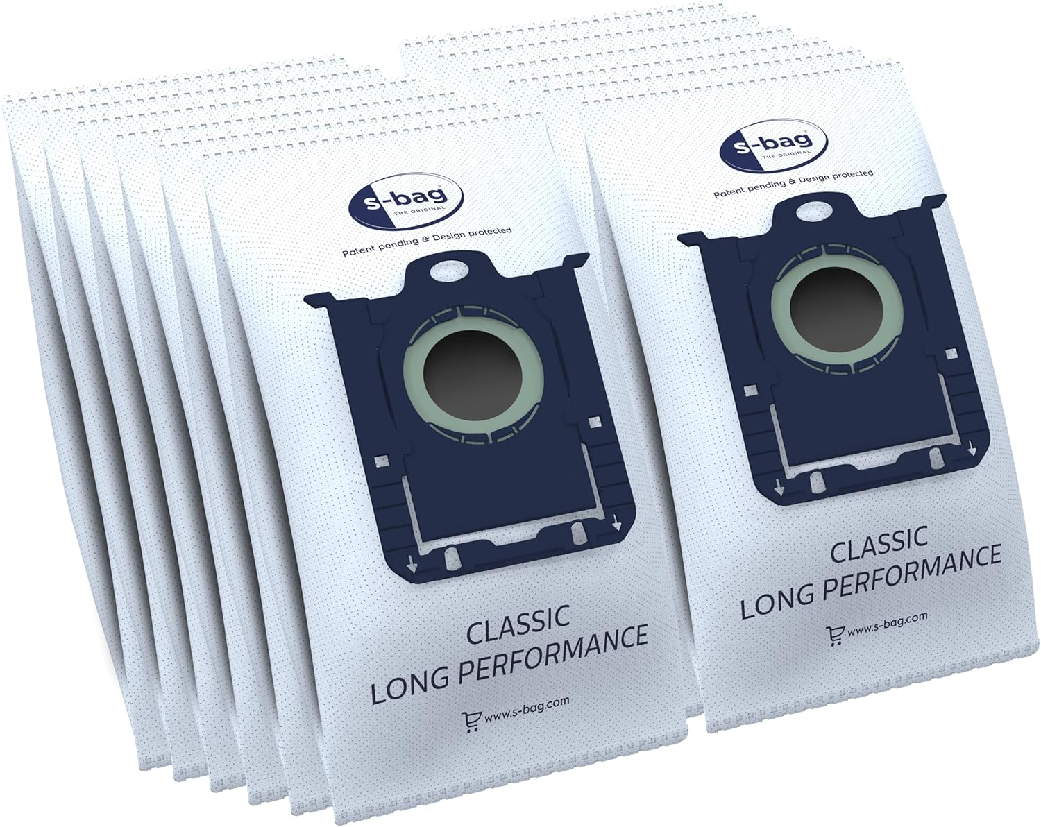 AEG CLEAN 6000 AB61C2DB Staubsauger mit Beutel / hohe Saugleistung / inkl. Polsterdüse / 50 % Recyclingkunststoff / ideal für Haustierbesitzer / Reinigen von Polstern / 12 m Kabel / 750 W / Blau