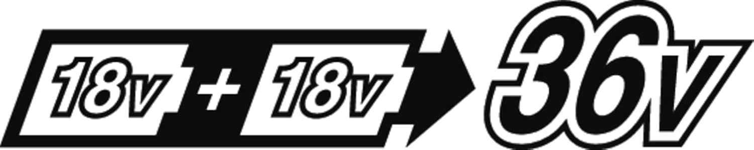 Makita DLM382Z Akku-Rasenmäher 2x18 V (ohne Akku, ohne Ladegerät)