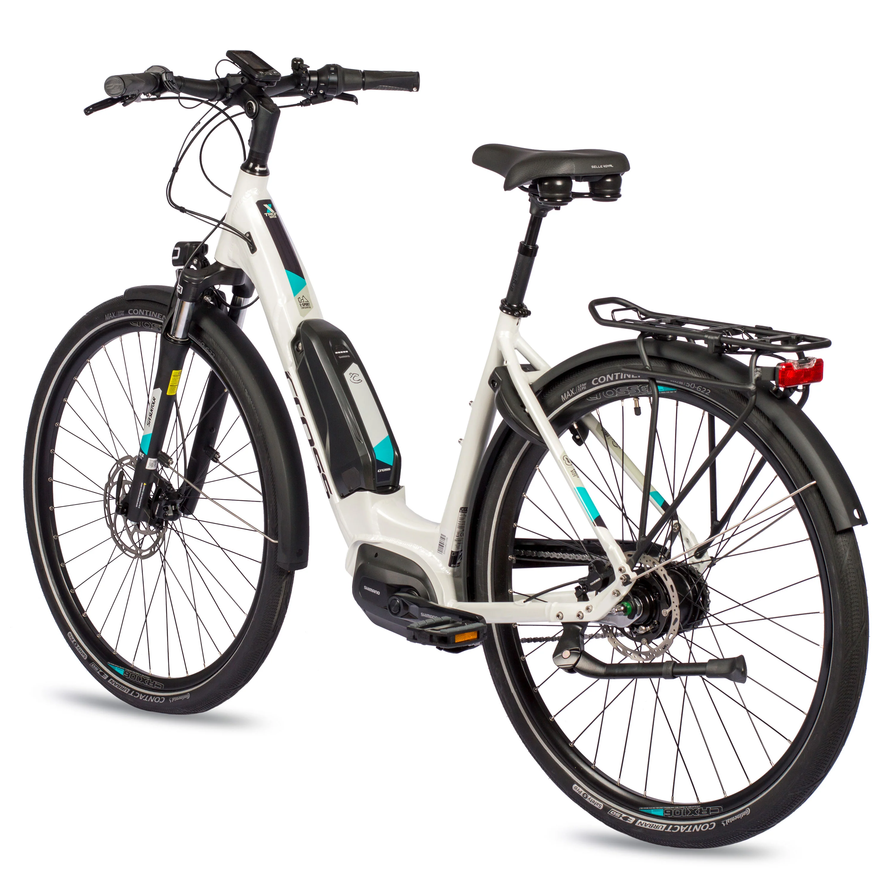 28 Zoll E-Bike City Fahrrad LS WAVE X-Tron SR3 SHIMANO STеPS E-5000 418Wh 5 GANG SHIMANO NEXUS INTER-