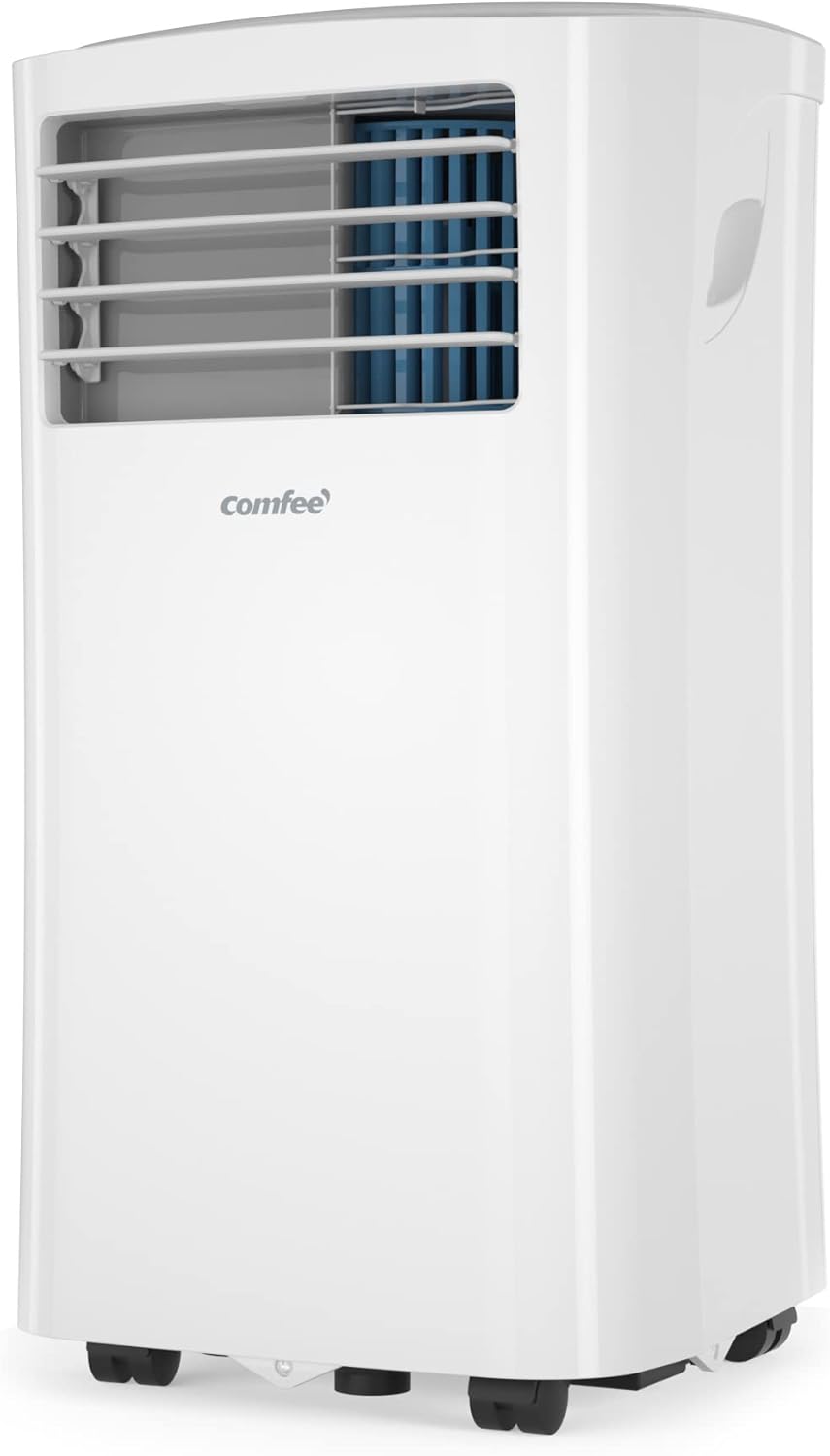 Comfee Mobiles Klimagerät MPPH-09CRN7, 9000 BTU 2,6kW, Kühlen&Ventilieren&Entfeuchten, Raumgröße bis 88m³(33㎡), Mobile Klimaanlage mit Abluftschlauch