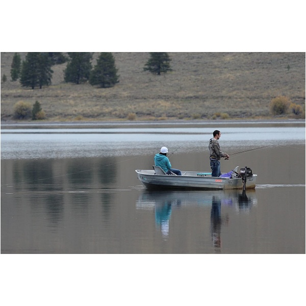 2.6 hp Outboard Motor with Short Shaft, Black