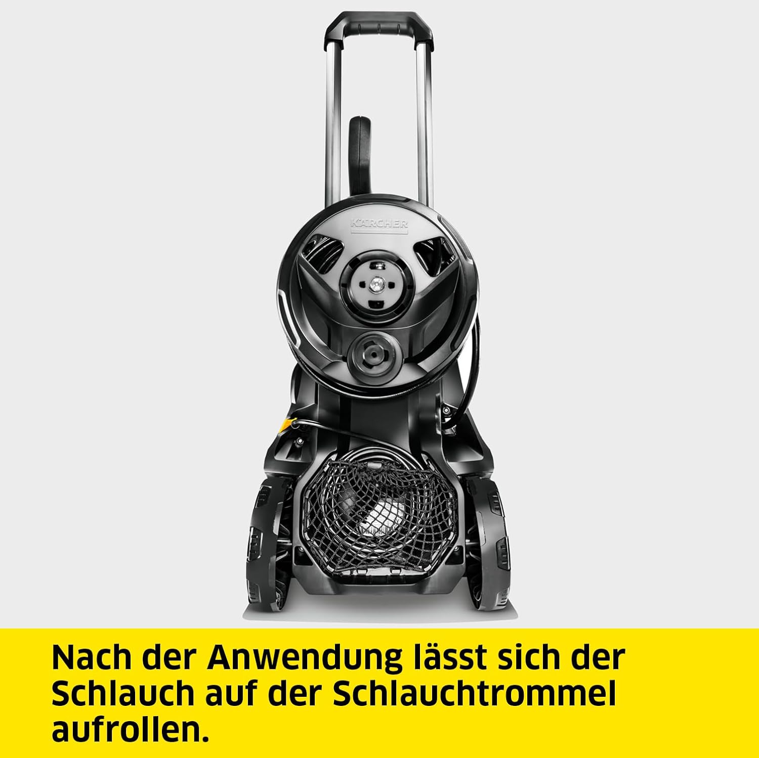 Kärcher Hochdruckreiniger K 7 Premium Power Home, Druck: 180 bar, Durchfluss: 600 l/h, Flächenleistung: 60 m²/h, Leistung: 3.000 W, Schlauchtrommel, mit Pistole, Dreckfräser, Strahlrohr