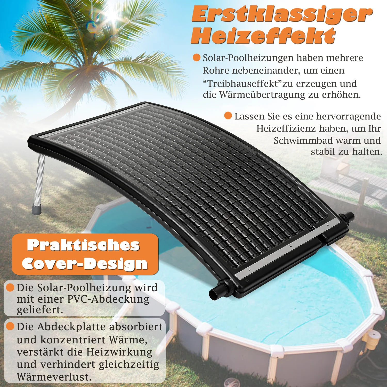 Sonnewelt Solar Poolheizung Sonnenkollektor