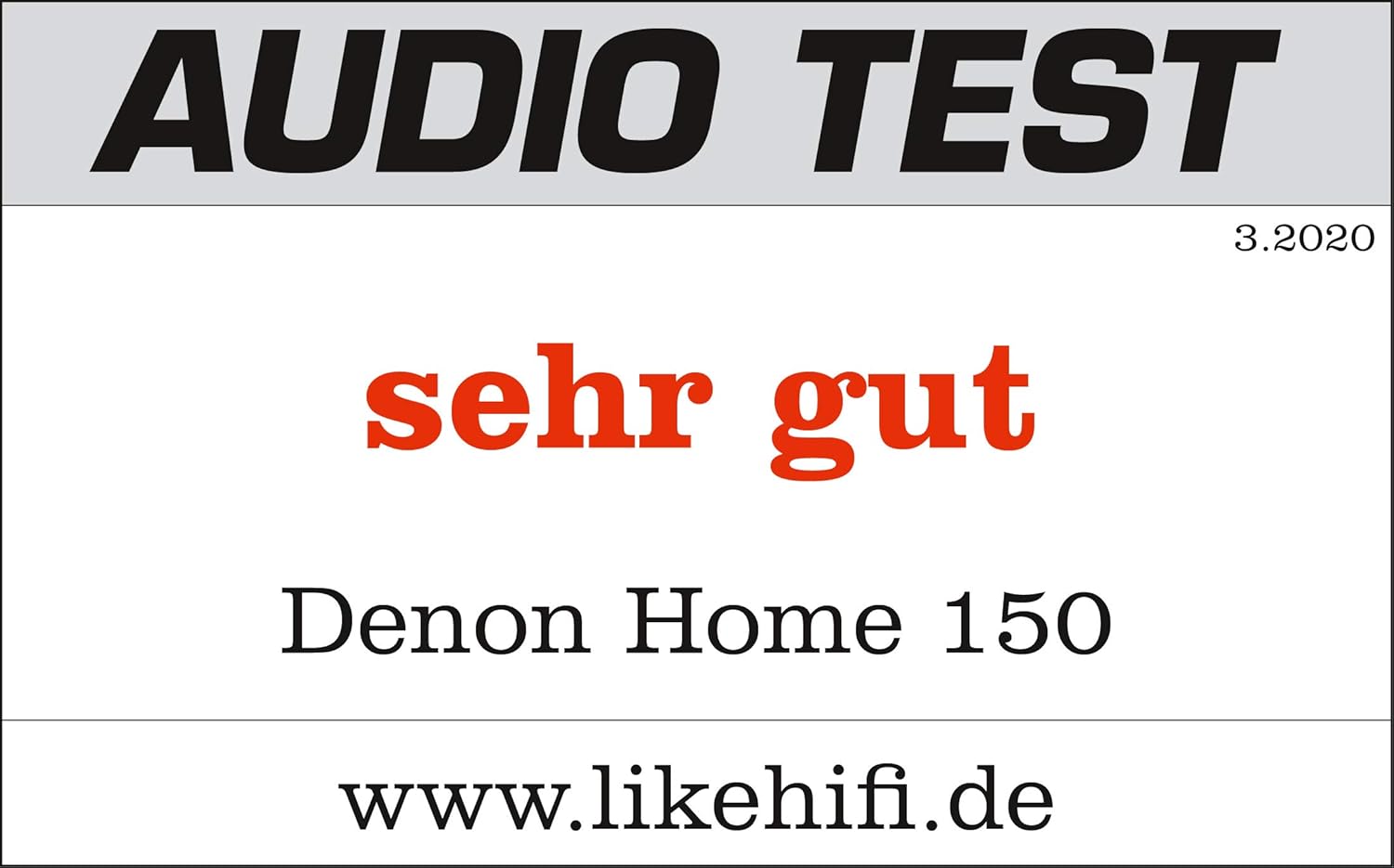 Denon Home 150 Multiroom-Lautsprecher, HiFi Lautsprecher mit HEOS Built-in, Alexa integriert, WLAN, Bluetooth, USB, AirPlay 2, Hi-Res Audio, schwarz