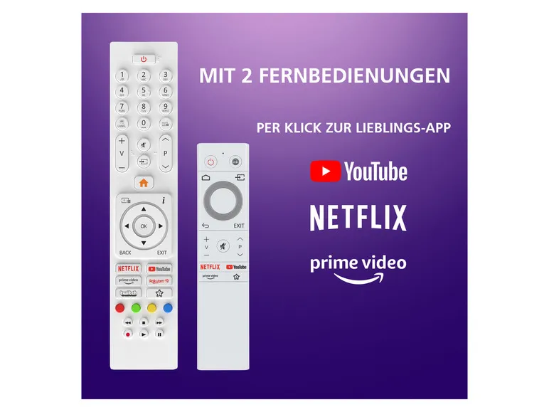 Tragbarer Fernseher »LT-32VHP256W« Camping Smart TV HD 32 Zoll mit Akku Strombetrieb