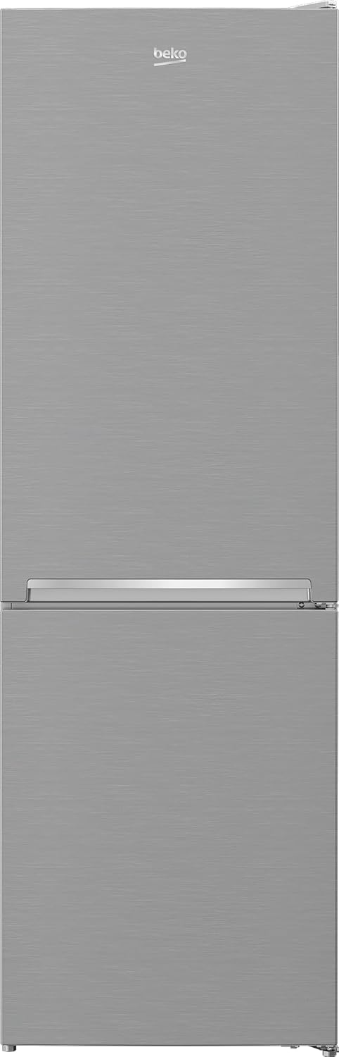 Beko RCNE366E70ZXBRN bPRO700 freistehende Kühl-/Gefrierkombination, großer Kühlschrank, 323 l Gesamtrauminhalt, HarvestFresh, NoFrost, leise, SmoothFit, 0°C-Zone, Dark Inox