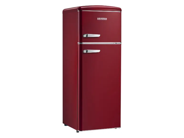 Kühl-/Gefrierkombination, im stilechten Retro-Design