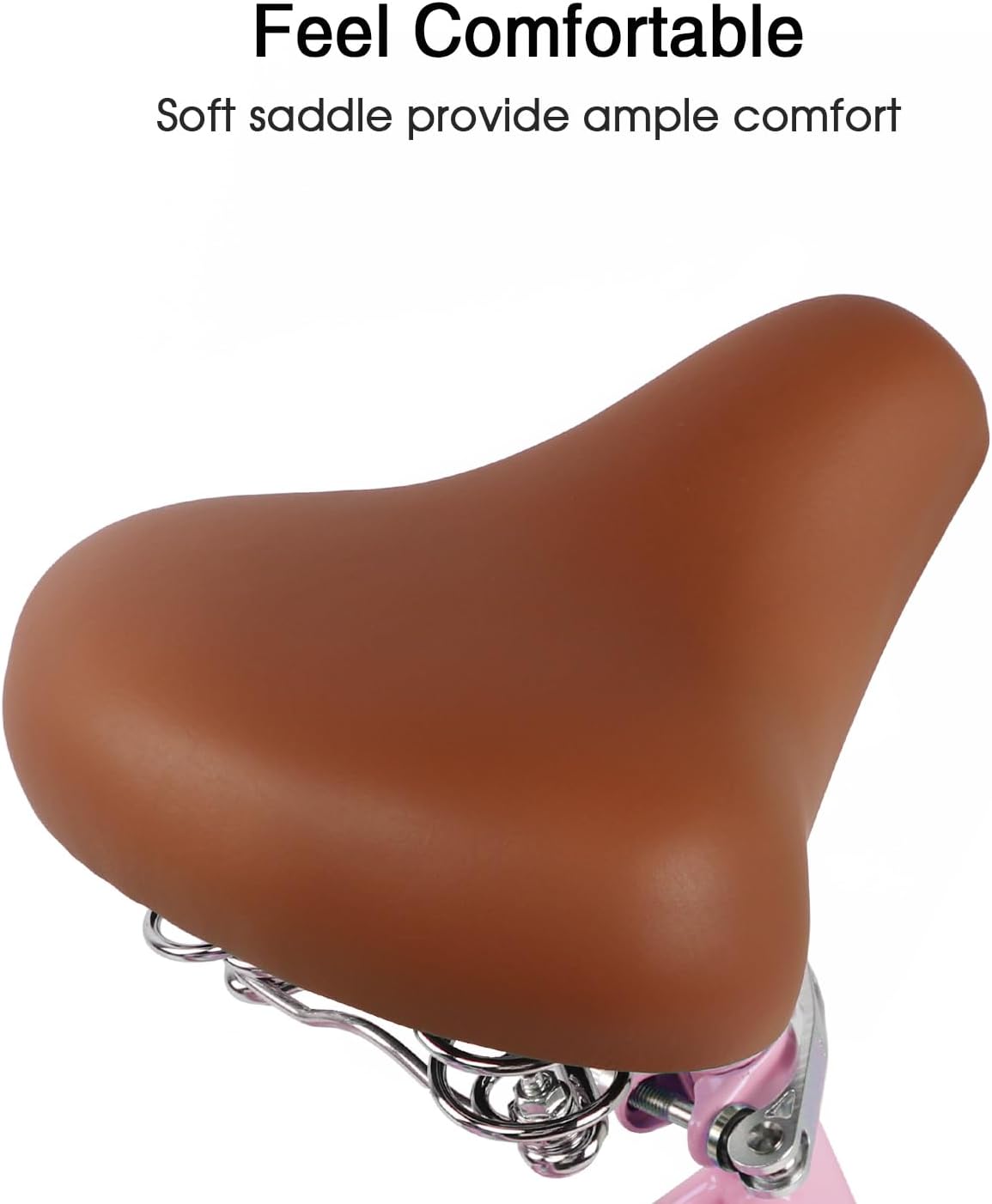 Glerc Missy 20 24 26 Zoll Mädchen City 6-Gang Hybrid Cruiser Fahrrad mit Weidenkorb für Jugend über 6-Jahre alt, mehrere Farben