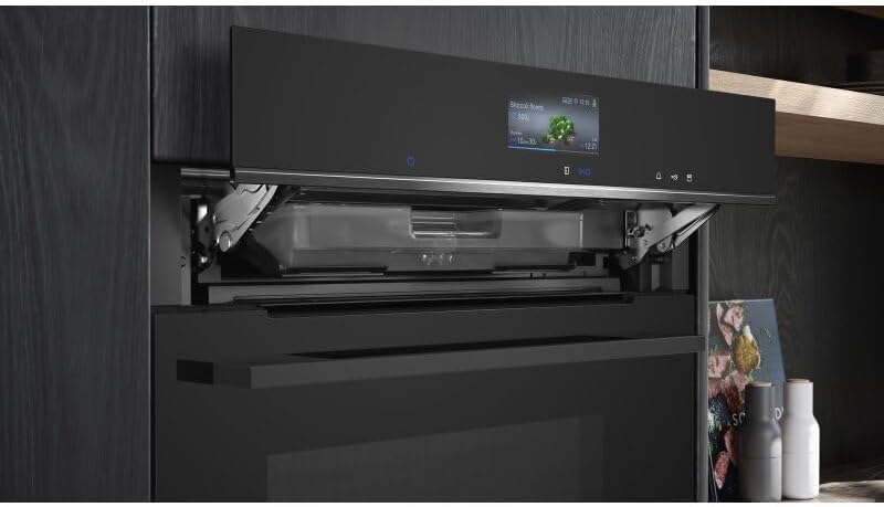 Siemens HB572ABS3, iQ300, Einbau-Backofen 60 x 60 cm, Air Fry, activeClean Pyrolyse Selbstreinung, LED-Touchbedienung, 3D Heißluft, Schnellaufheizung, cookControl10 Automatikprogramme, Edelstahl