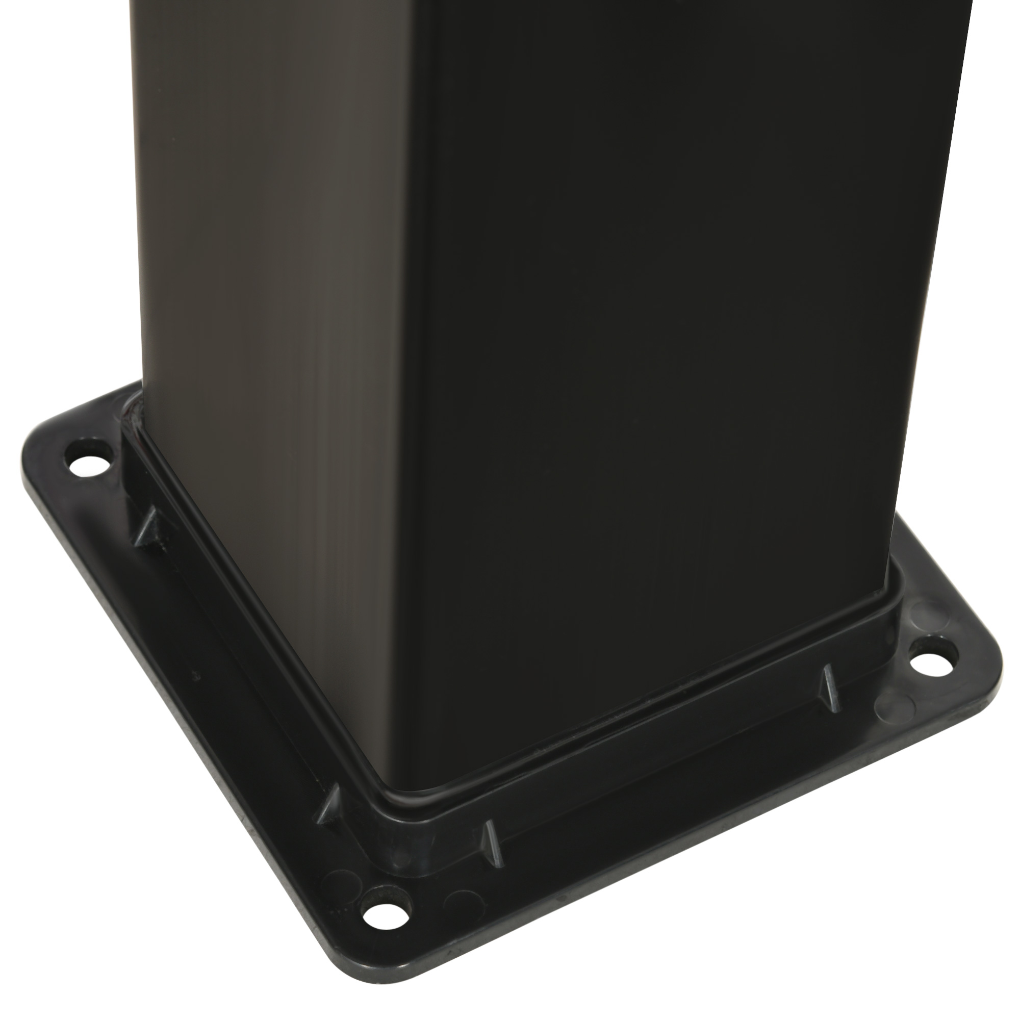 Outsunny Solardusche, um 360° drehbarer Duschkopf, Fußdusche, Wassererhitzung bis 60° C, schwarz, 19 x 20 x 217 cm