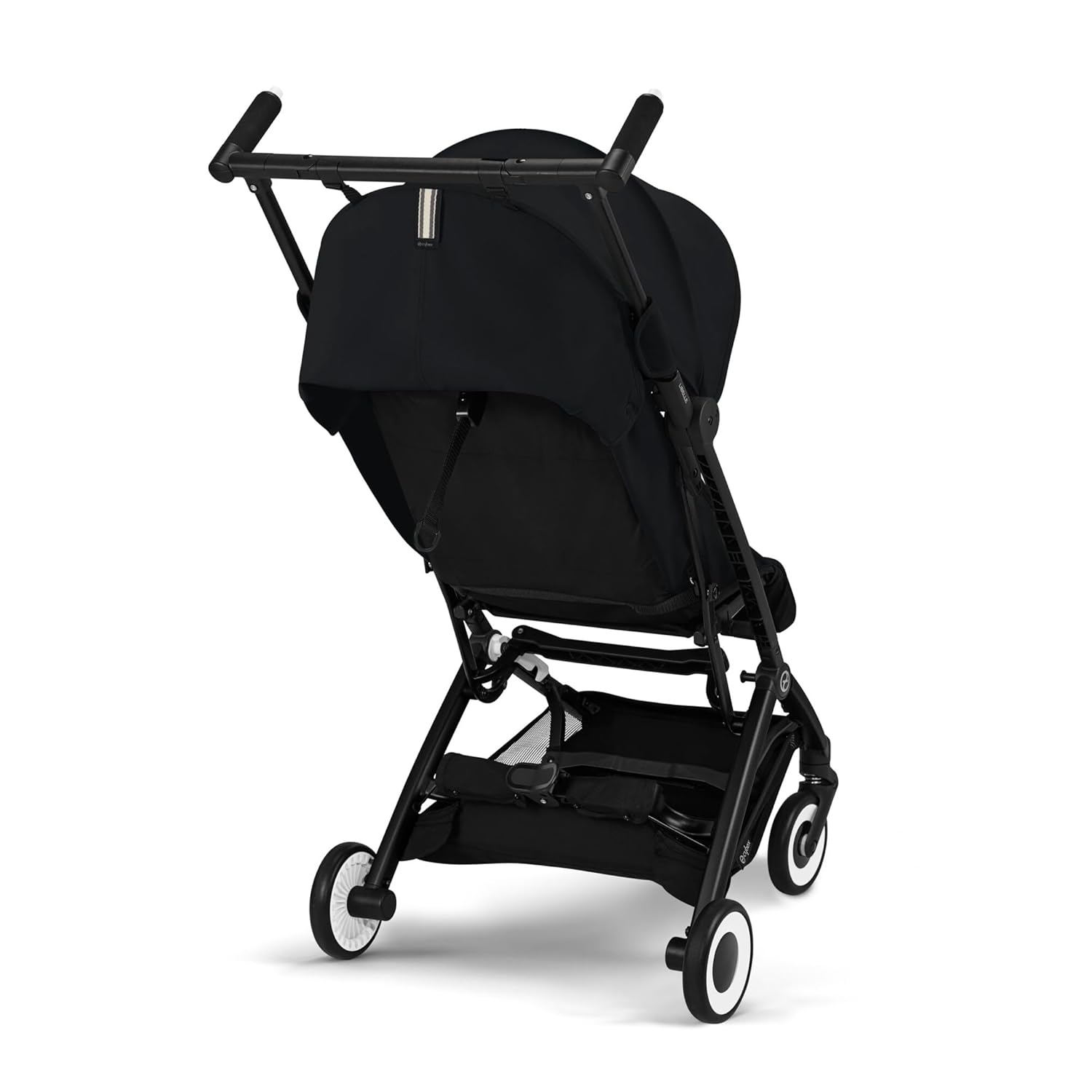 CYBEX Gold Kinderwagen Libelle mit One-Pull Harness, Von ca. 6 Monaten bis ca. 4 Jahre (max. 22 kg), Ultraleicht (nur 6 kg), Almond Beige (Beige mit taupefarbenem Rahmen)