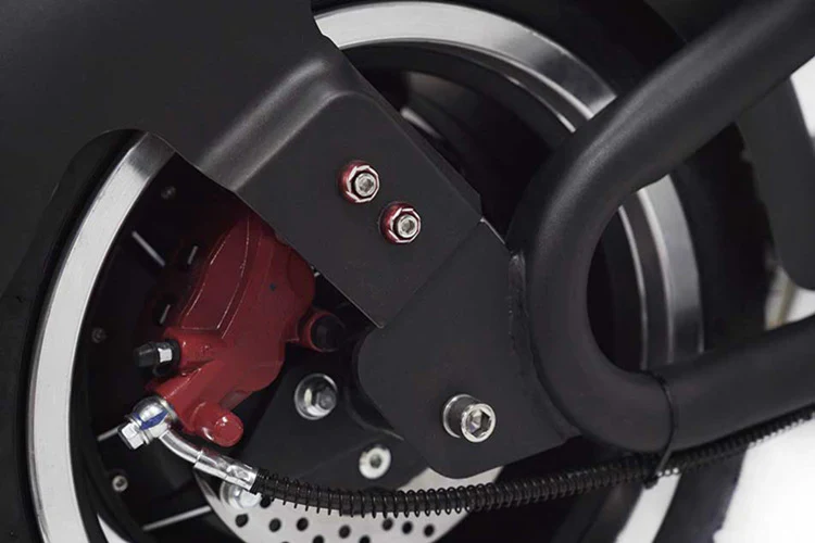 Elektro-Chopper Mangosteen M1 in Mattgrün – 2000W Hochleistungsmotor und Stilvoll