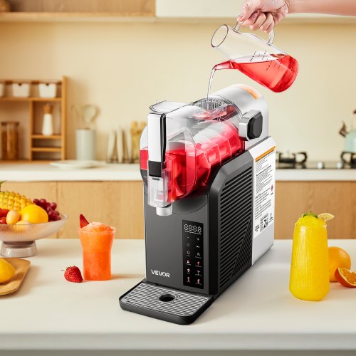 2L Slush-Maschine Gefrorener Getränkebereiter Zuhause Selbstreinigung