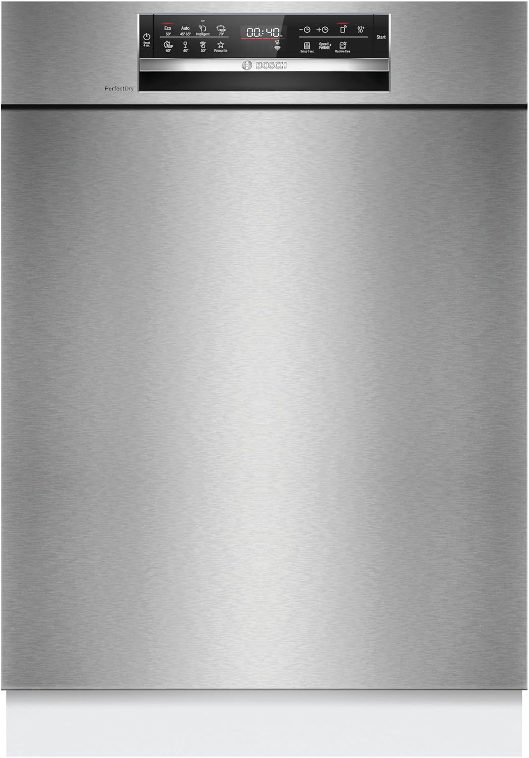 Bosch SMV4ETX08E, Serie 4, Smarter Geschirrspüler Vollintegriert 60 cm, Besteckkorb, Spülmaschine mit Programmassistent, besonders Leise, Rackmatic, Automatische Türöffnung, InfoLight, AquaStop