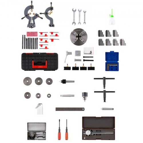 1100 Watt Mini Metall Drehmaschine 8X16 Zoll für Metall Bank Drehmaschine Präzision Paralleldrehmaschine