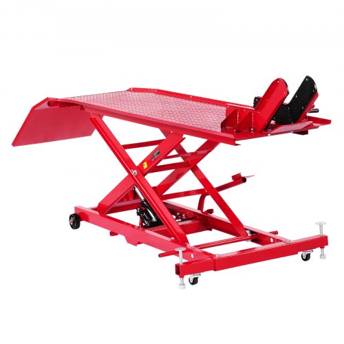 Motorradhebebühne Hebeständer Motorradheber Hydraulisch Rollbar Dirtbike