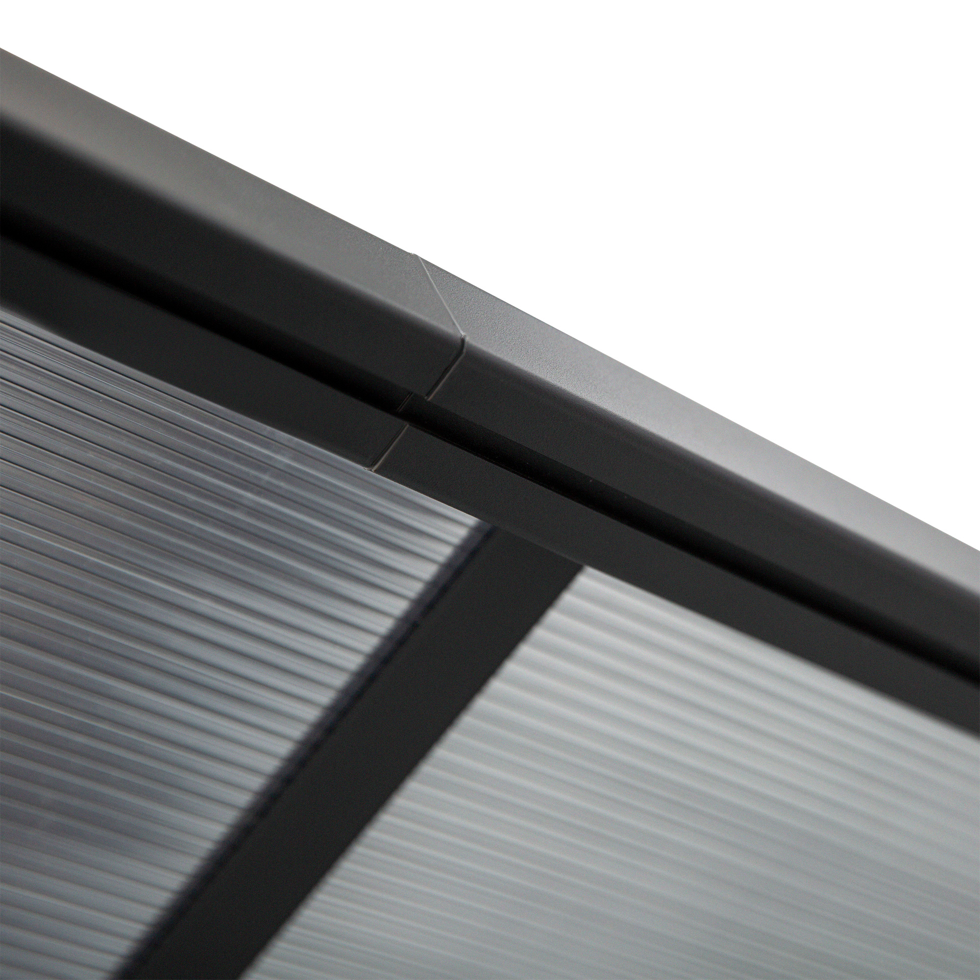 Outsunny Pergola Pavillon  4.35 x 3.02 m Gartenpavillon Überdachung Zelt 231-250 cm höhenverstellbar Sonnenschutz Terrassendach Anbaupavillion Aluminium Grau